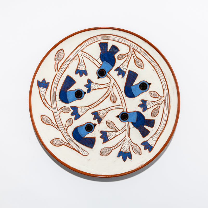 Ceramic presentation dish