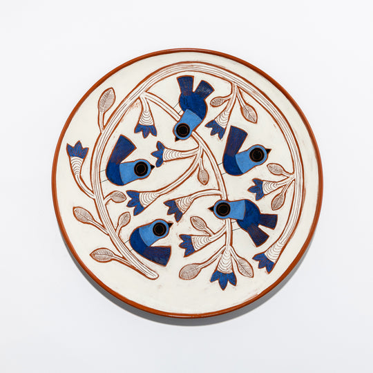 Ceramic presentation dish