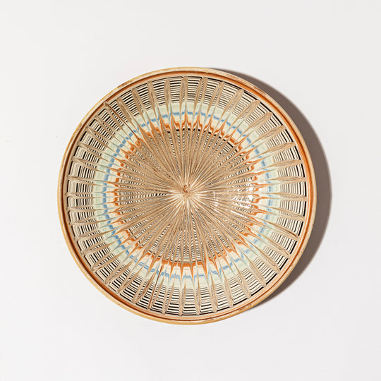 Traditional Horezu Plates 21 cm - Light Shades