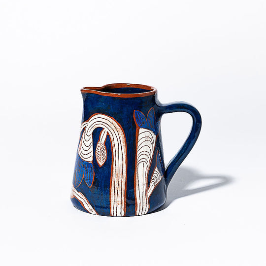 Mini cruches fleurs et oiseaux