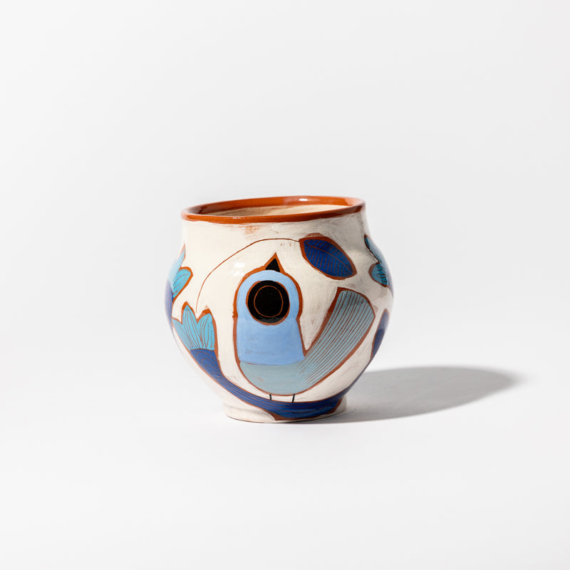 Ceramic Ball Vase BG Exhibition