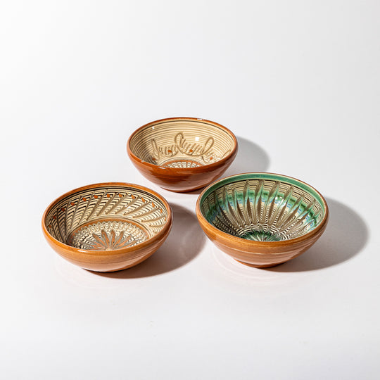 Traditional Horezu Bowls, 14cm