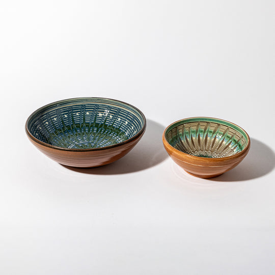 Traditional Horezu Bowls, 20 cm