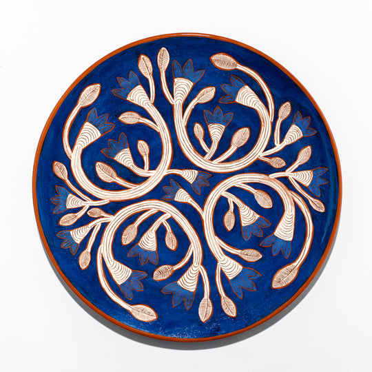 Ceramic presentation dish