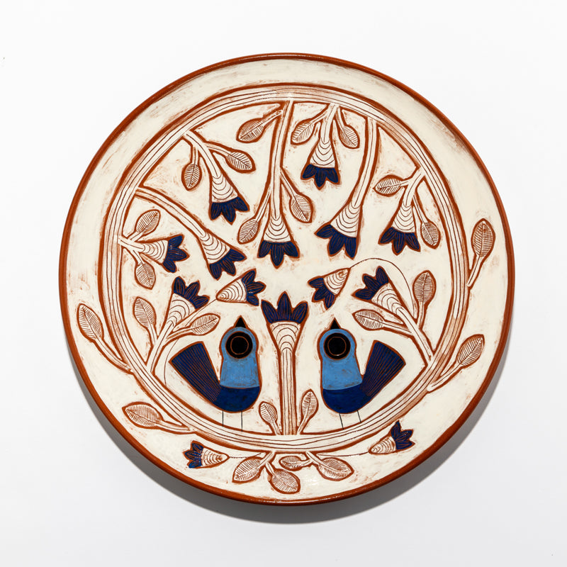 Ceramic presentation dish