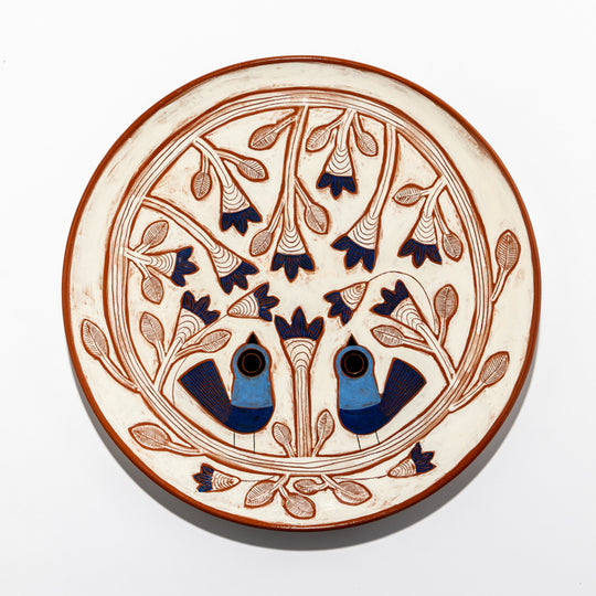 Ceramic presentation dish