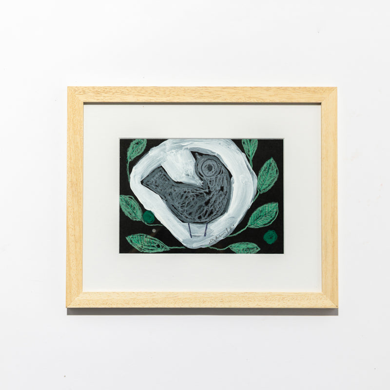 Painting on paper 14x20cm BG Exhibition