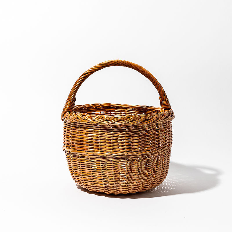 Panier Rond Tressé