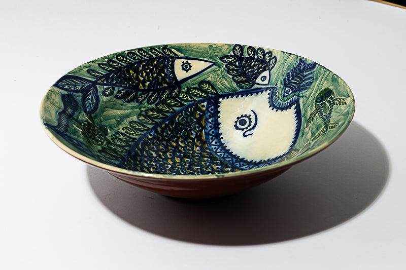 Ceramic bowl - Surreal Fish