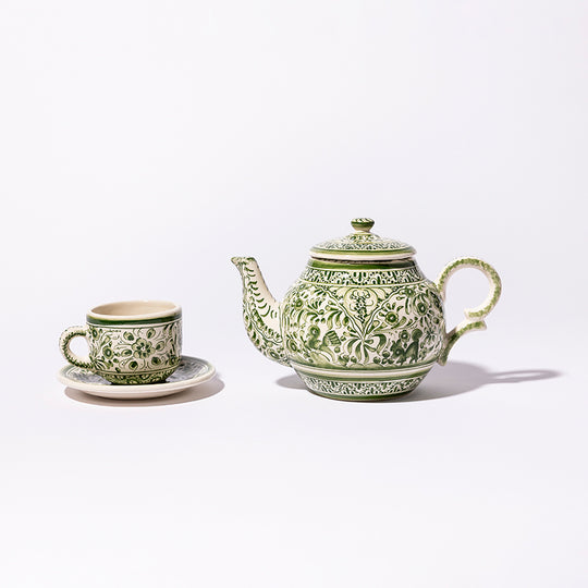 Green Teapots