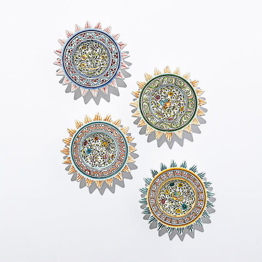 Small Starry Sun Plate