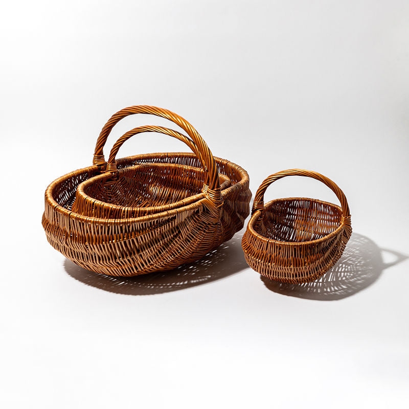 Set of 3 Oval Baskets