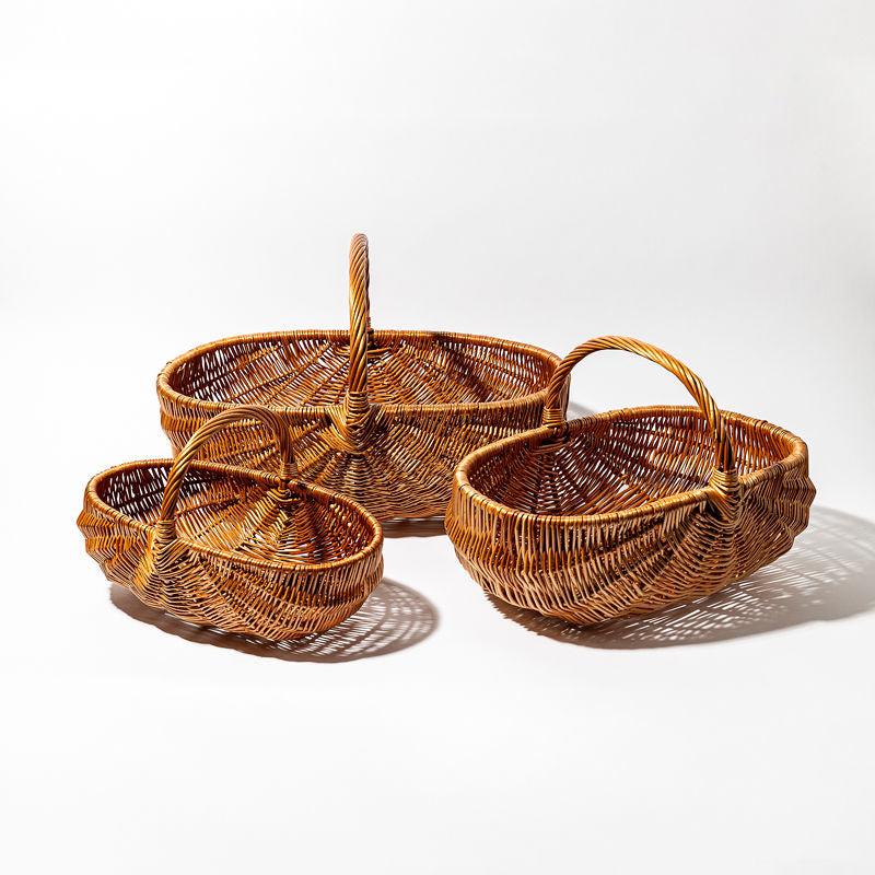 Set of 3 Oval Baskets