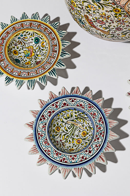 Small Starry Sun Plate