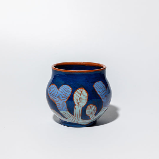 Ceramic Ball Vase BG Exhibition