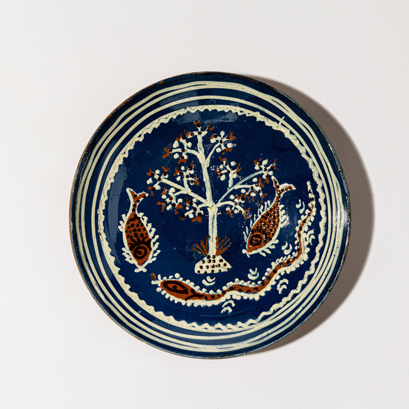 30cm Plates with Tree Designs