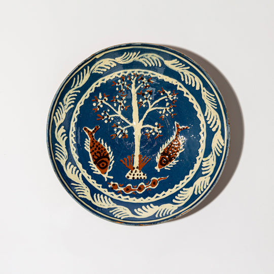 30cm Plates with Tree Designs