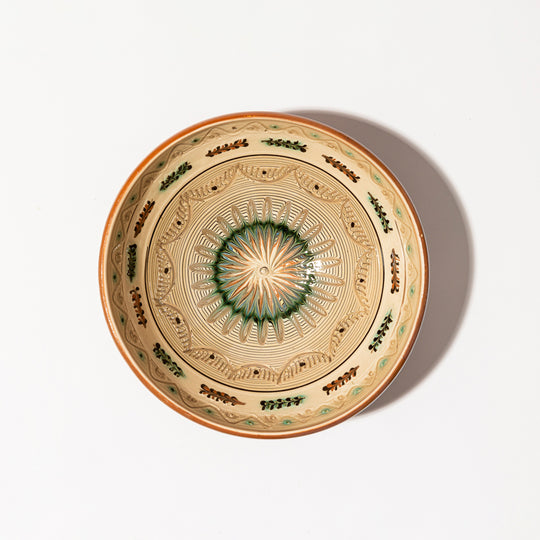 Traditional Horezu Bowls, 26 cm