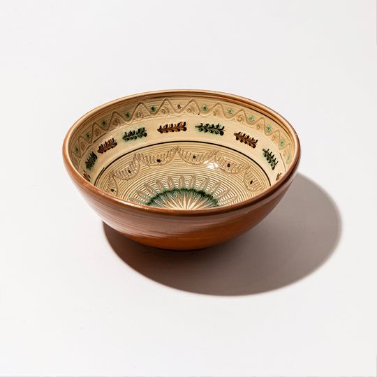 Traditional Horezu Bowls, 26 cm