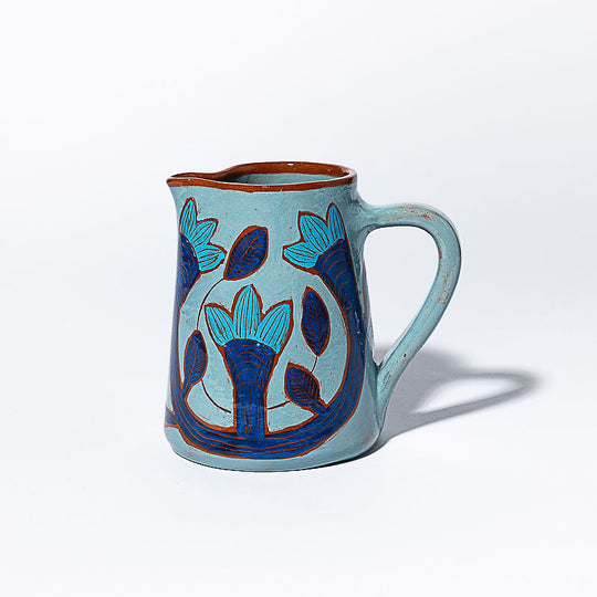 Mini cruches fleurs et oiseaux