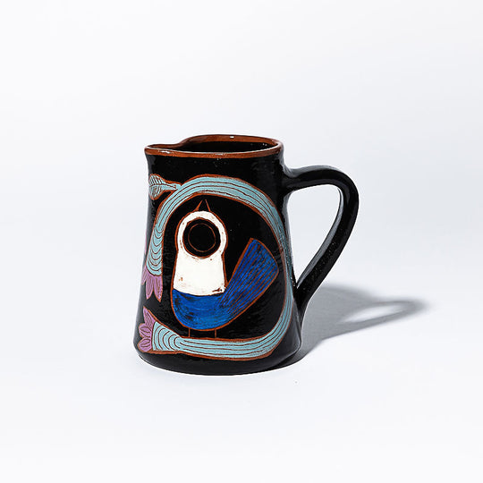 Mini cruches fleurs et oiseaux