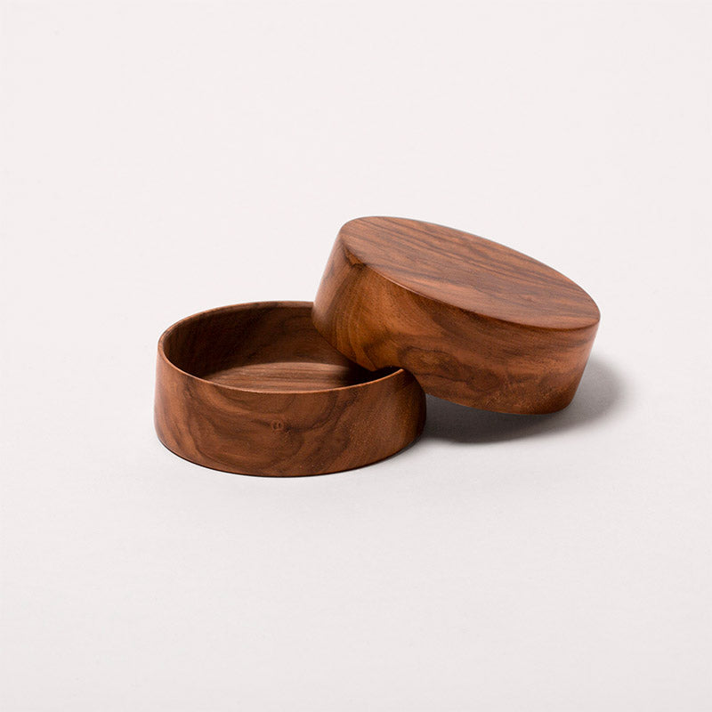 Turned wood "for nothing" box - Medium model