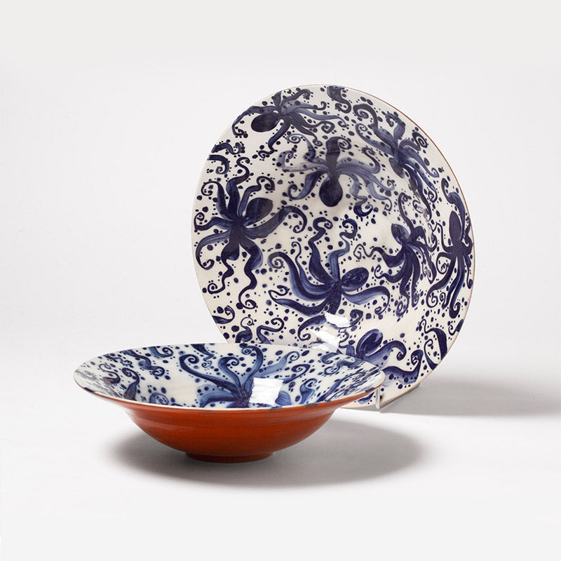 Ceramic bowl - Octopus