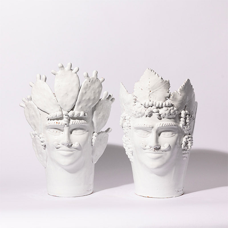 Cache Pot Feuilles de Vigne