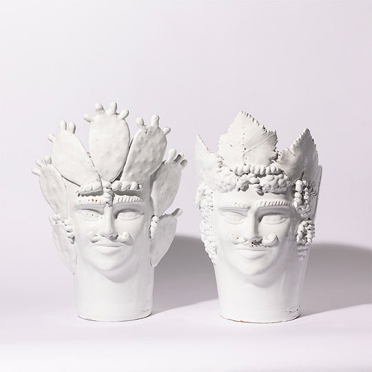 Cache Pot Feuilles de Vigne