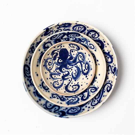 Ceramic bowl - Octopus