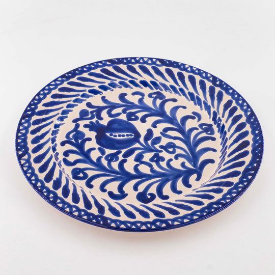 Grand plat Grenade - motif ancien