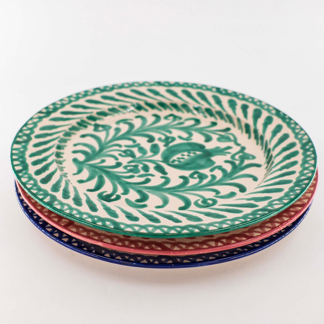 Grand plat Grenade - motif ancien