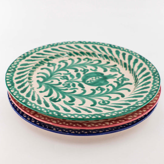 Grand plat Grenade - motif ancien