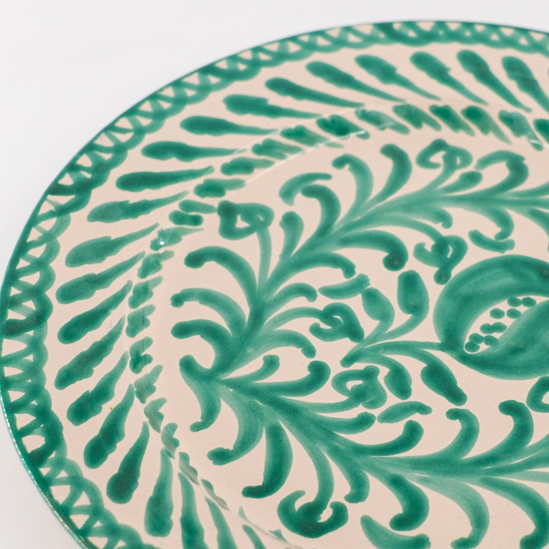 Grand plat Grenade - motif ancien