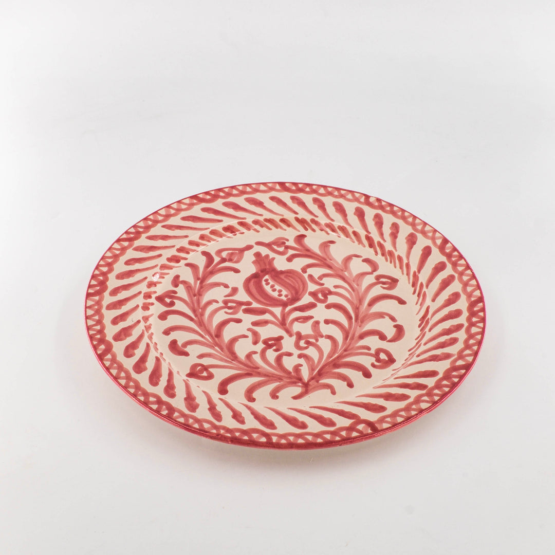 Grand plat Grenade - motif ancien