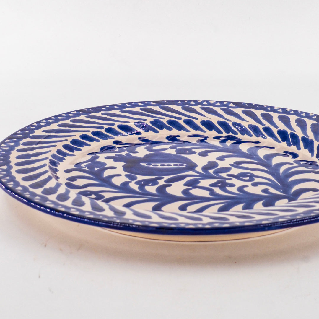 Grand plat Grenade - motif ancien