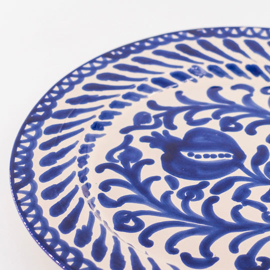 Grand plat Grenade - motif ancien