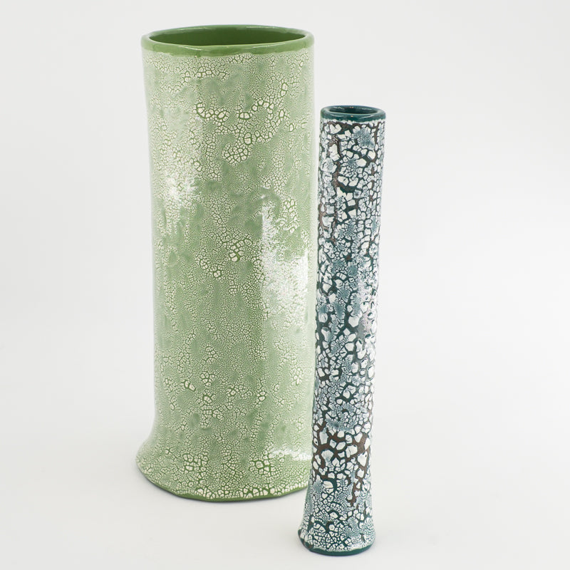 Vase en Galuchat