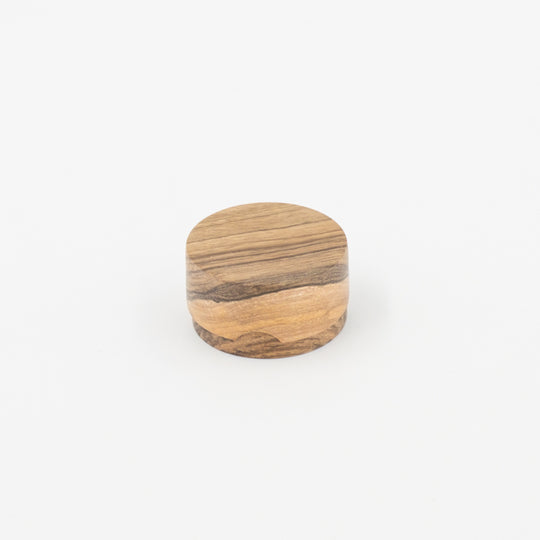 Turned Wooden Trinket Box - Small Size