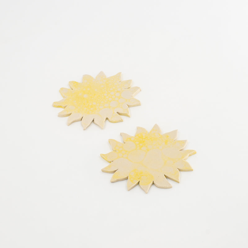 Soleil en céramique