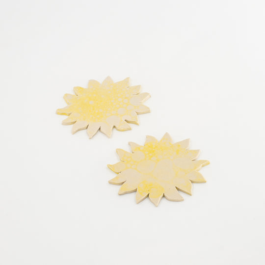 Soleil en céramique