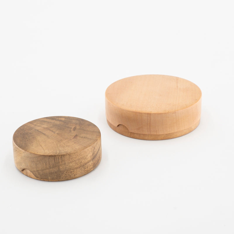 Turned wood "for nothing" box - Medium model