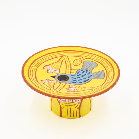 Coupe à pied en céramique