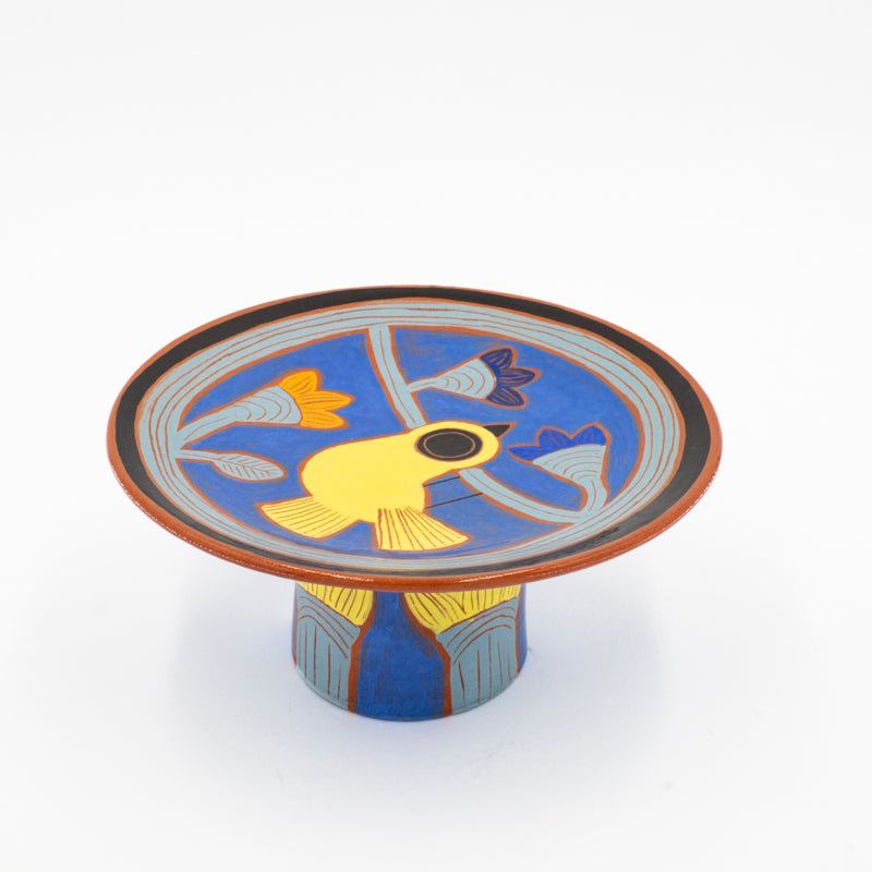 Coupe à pied en céramique