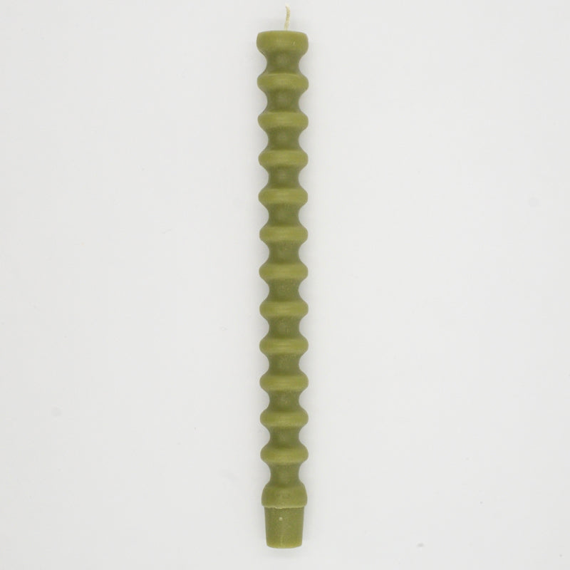 Pack de 4 bougies Totem torsadées