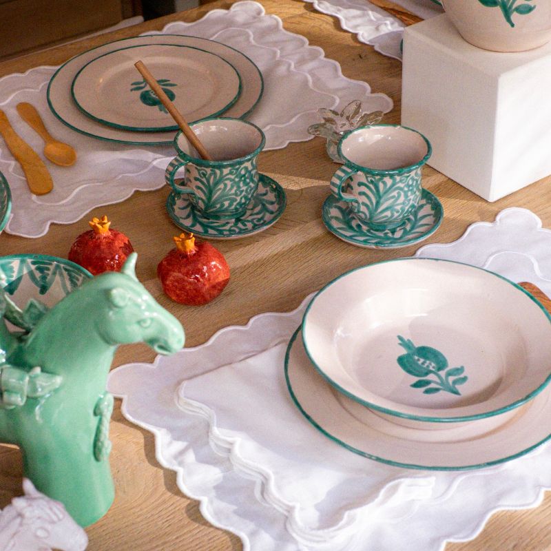 Tasse à café Grenade - motif ancien