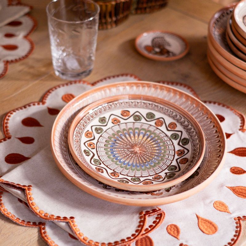 Assiettes Traditionnelles d'Horezu 15cm