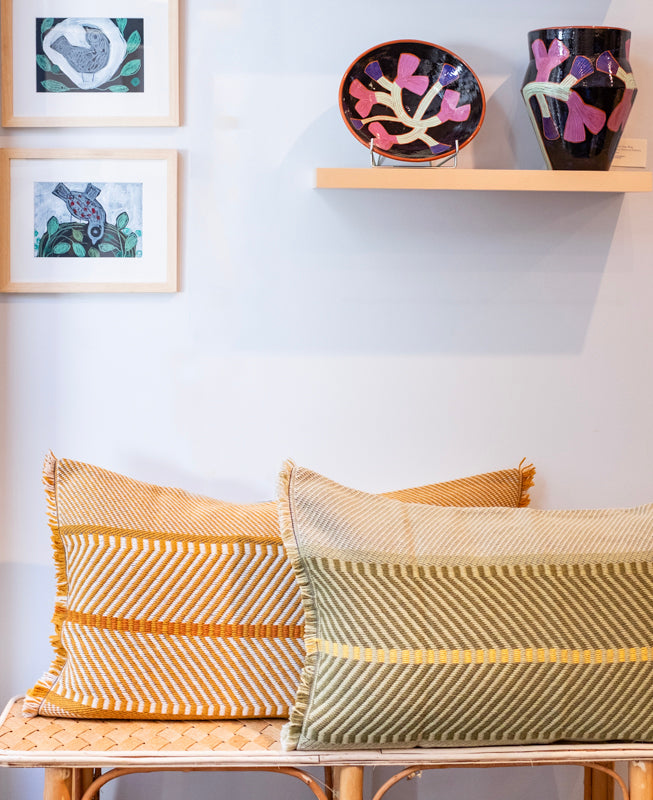 Housse de Coussin en Laine 50 x 90 cm