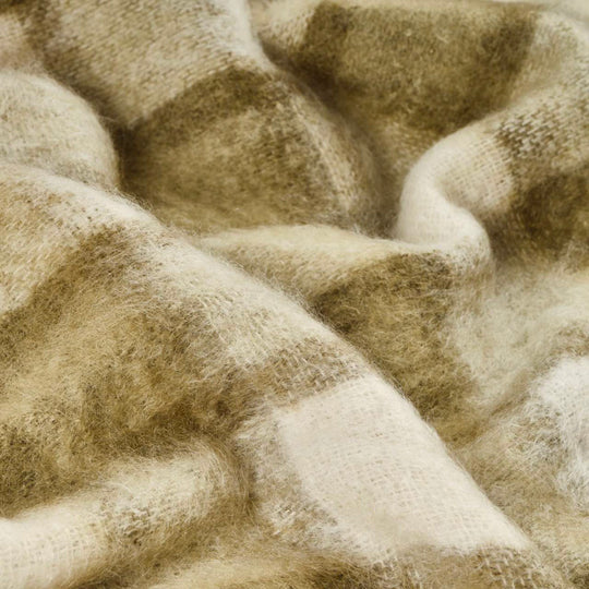 Plaid en mohair - 135 × 180 cm