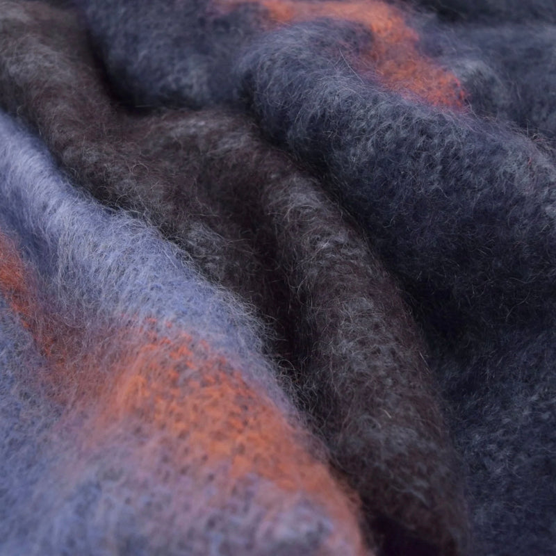 Plaid en mohair - 135 × 200 cm